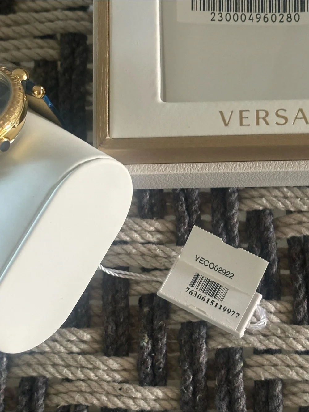 Versace appear guilloché